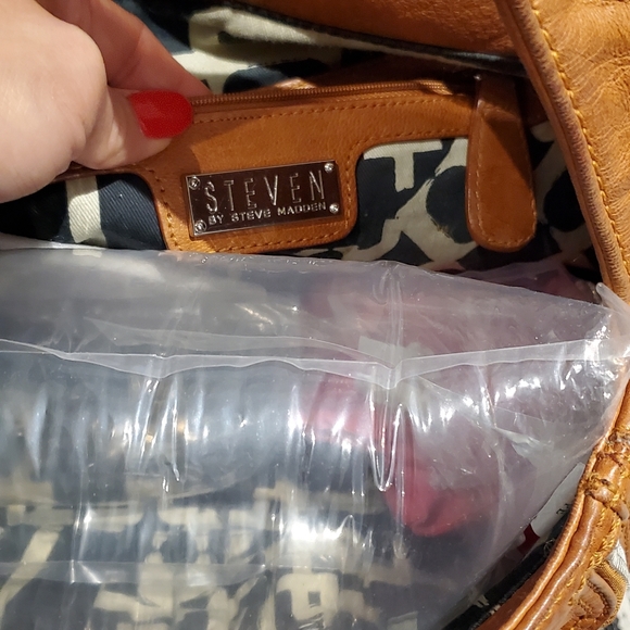 Steve Madden Leather Hobo Bag - Picture 3 of 5